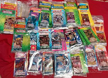 LOTTO Yu Gi Oh 85 x Bustine Mix + 3 x Deck (NUOVO)