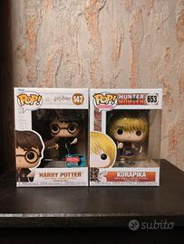 Funko pop Harry Potter 147 Kurapika 653 hunter