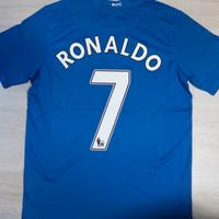 Maglia Ronaldo Manchester United blu