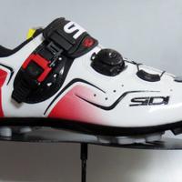 SIDI MTB CAPE WHITE BLACK RED