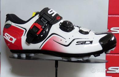 SIDI MTB CAPE WHITE BLACK RED