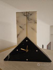 orologio da tavolo in marmo