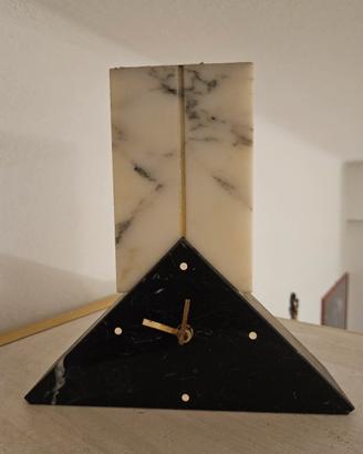 orologio da tavolo in marmo