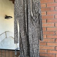 Abito donna, taglia M, fantasia leopardo