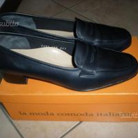 Scarpe donna blu valleverde 40,5