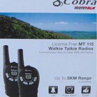 Coppia Walkie Talkie MT 115 Cobra
