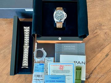 Panerai Luminor titanio FULL revisione+garanzia