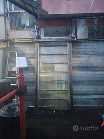 spalliera con sette Pioli in legno molto robusto