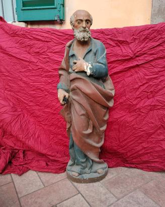 Statua lignea san pietro