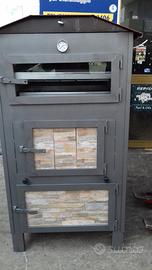 FORNO A LEGNA mod.FRANCESCA PLUS doppie pareti la
