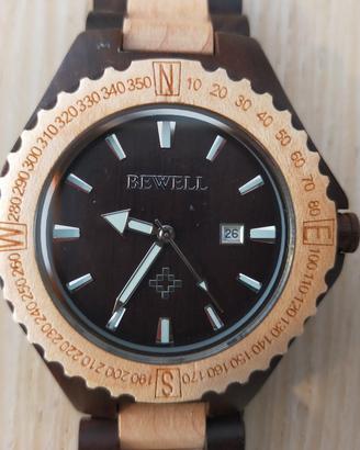 orologio uomo legno 