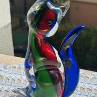 Gatto in vetro di Murano