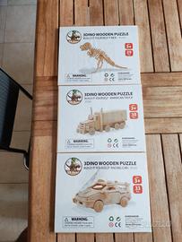 3dino wooden puzzle