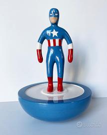 Capitan America - Scultura in ceramica di Stefano