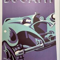 Gerold Hunziker, BUGATTI, Affiche del 1932