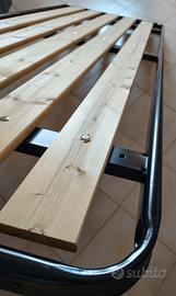 reti singole più materasso singolo