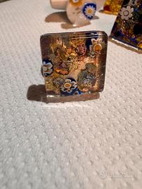 Gioiello anello vetro di murano