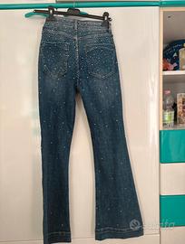 Jeans brillantinato