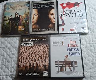 Lotto 5 dvd film cult e drammatici moderni