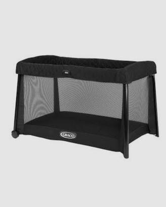 lettino da campo con materasso e copertine 