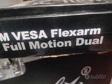 SUPPORTO TV M VESA FLEXARM FULL MOTION DUAL