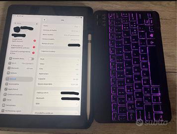 ipad 9th generazione + apple pen+cover+tastiera