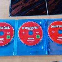 Film Jurassic park I, II e III tedesco