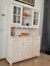 Credenza con vetrina