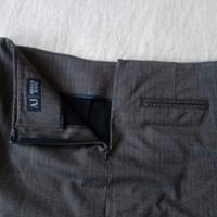 Gonna grigia al ginocchio ARMANI JEANS vintage T42