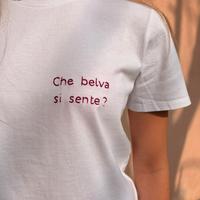 T-shirt Zara ricamata