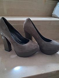 scarpa tacco e plateau 