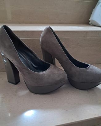 scarpa tacco e plateau 