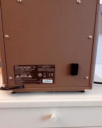 amplificatore fender acoustasonic 15