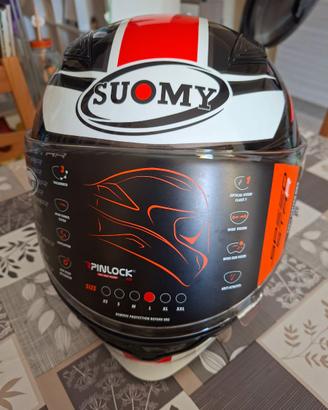 Casco Suomy Speedstar Glow Red TG L