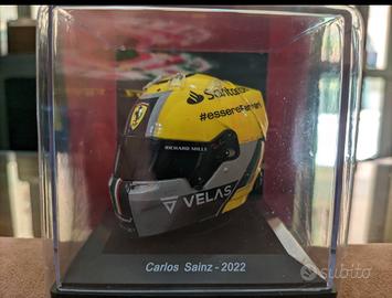 casco Ferrari Carlo Sainz GP Italia