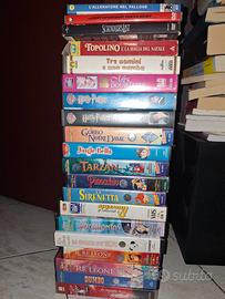 Lotto VHS e DVD Disney + Film Classici