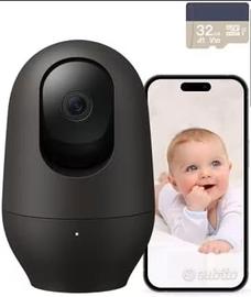 Telecamera sorveglianza nooie 360 baby monitor