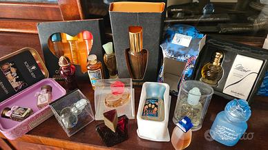 profumi mignon anni ' 80/'90 100 pezzi con scatole