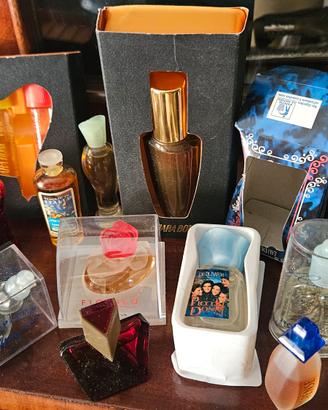 profumi mignon anni ' 80/'90 100 pezzi con scatole