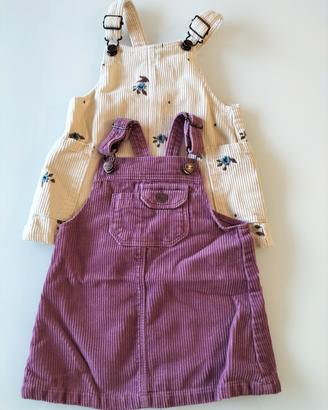 Pack Salopette bambina 86 cm