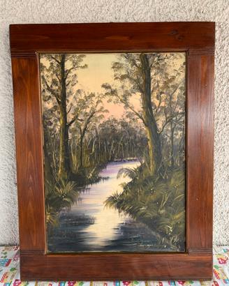 Dipinto su tela 50x70 Capelli Giovanni e omaggio