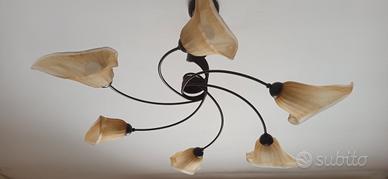 Lampadario 6 punti luce