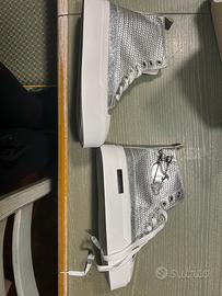 Scarpe sneakers con plateau numero 39