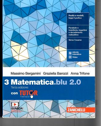 MATEMATICA.BLU 2.0 VOL 3 978-88-08-89098-6