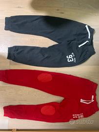 Coppia pantaloni tuta rgazzo 10/11 terranova
