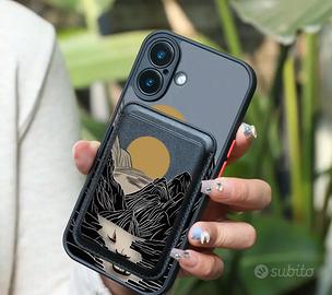 Cover iphone 13 pro max piu portafoglio magsafe