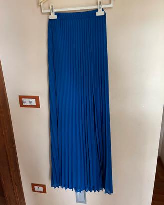 Pinko Pantalone plissè a gamba larga con spacchi l