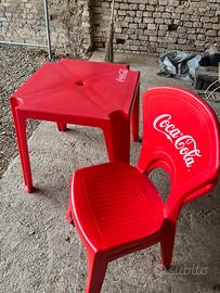 Tavolo coca cola