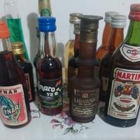 Lotto 12 Mignon Liquori Vintage - Cynar, Libar