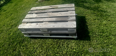 Pedana con ruote + europallet